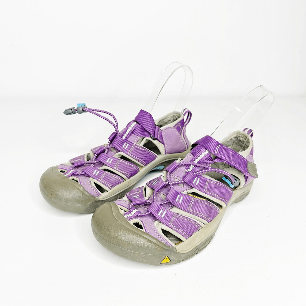 Keen Kids Water Shoes Purple and Gray Closed-Toe Sandals